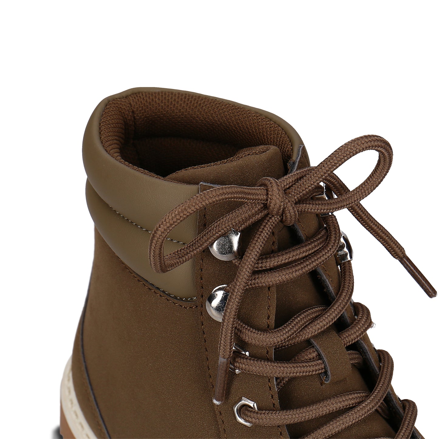 top shaft of a vegan boot