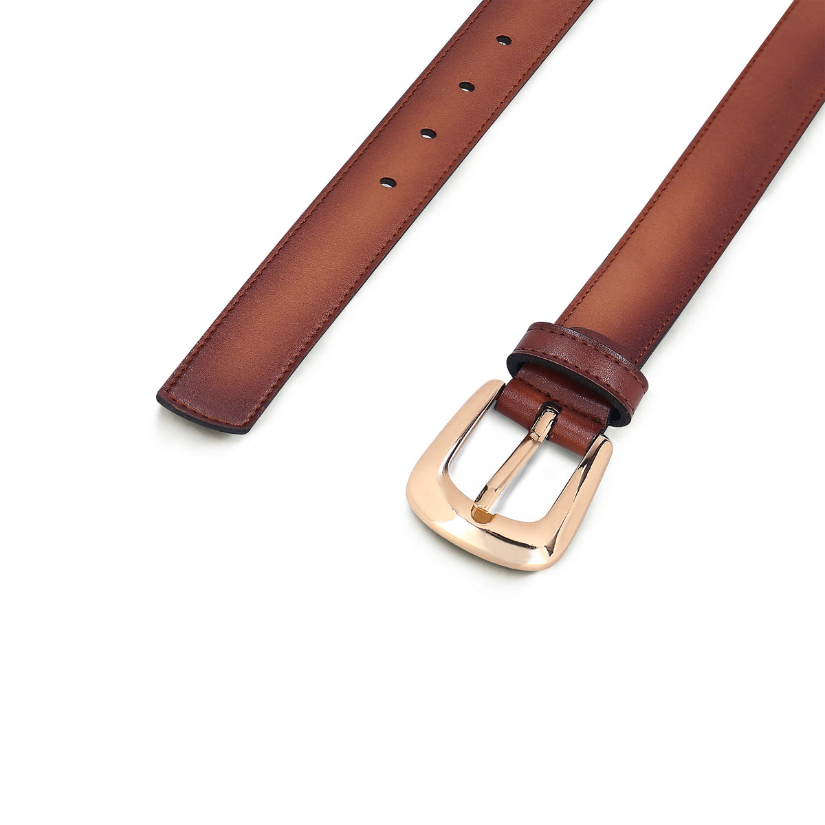 Veganer Desserto® Gürtel für Damen Garriga Braun