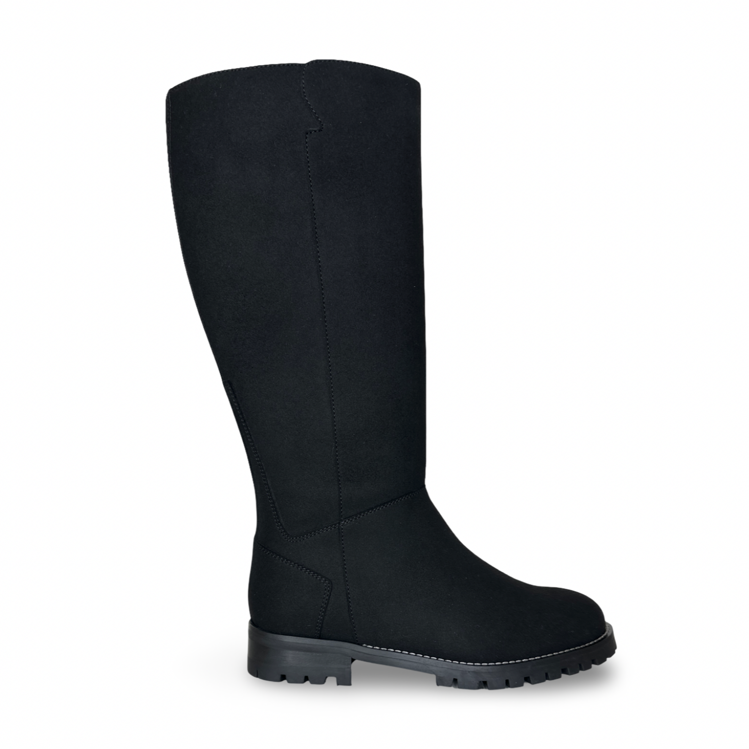 Suede Knee Women's Knee High Vegan Boots Irem Vegan High Knee