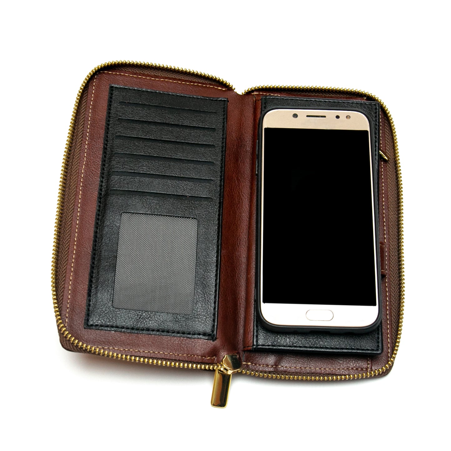 women vegan wallet save phone
