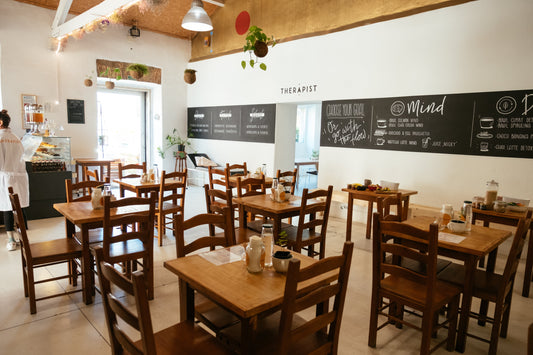 vegan resyaurant inside