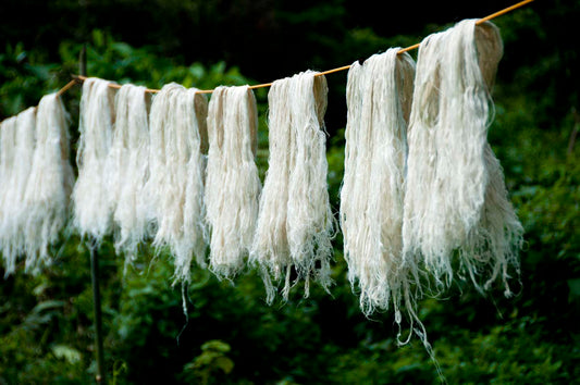 pinneapple fibers dry