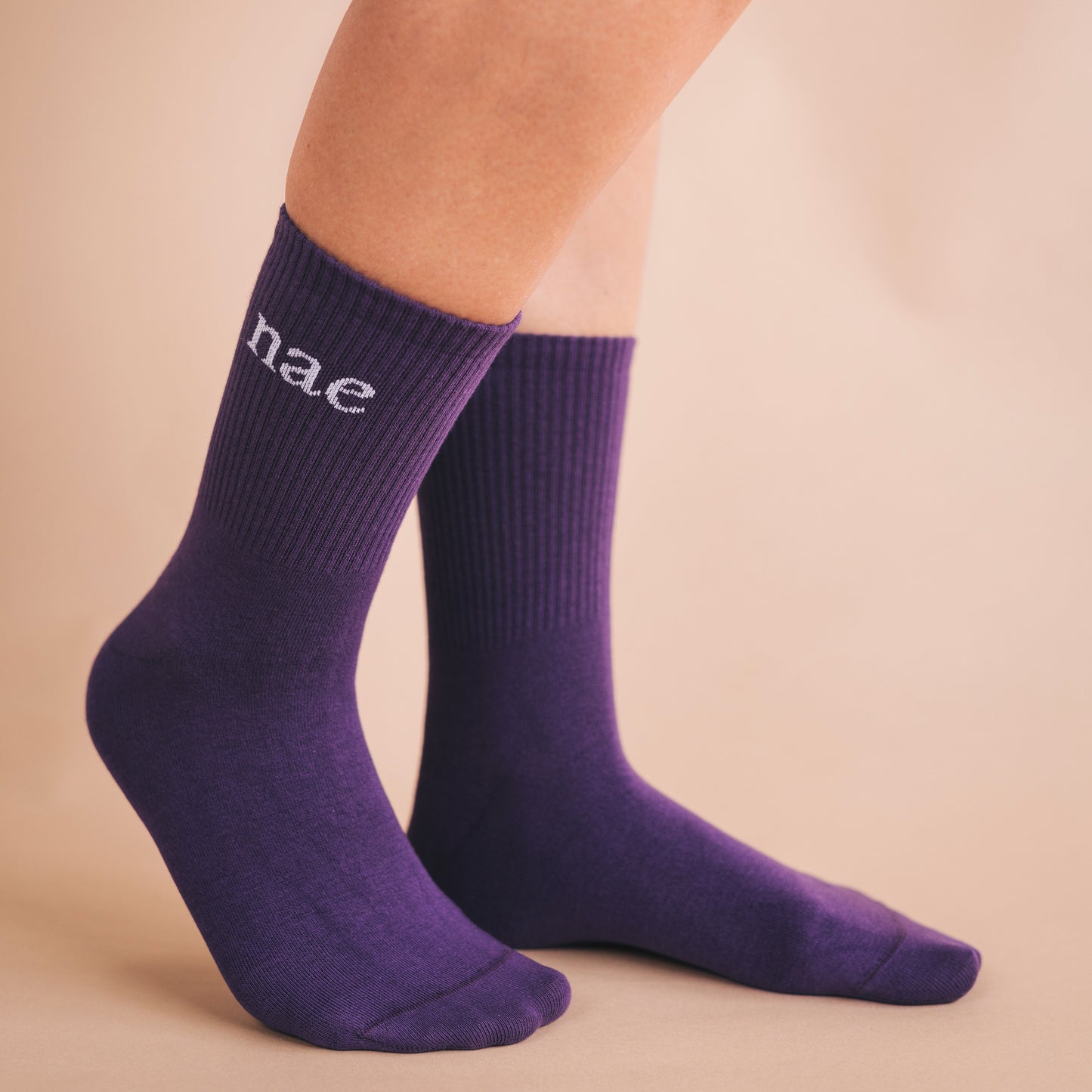 Animal Friendly Sock Purple