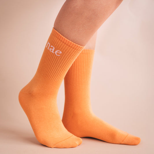 Animal Friendly Sock Orange