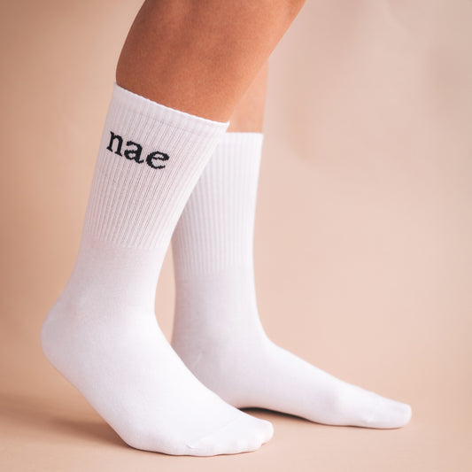 Animal Friendly Sock White