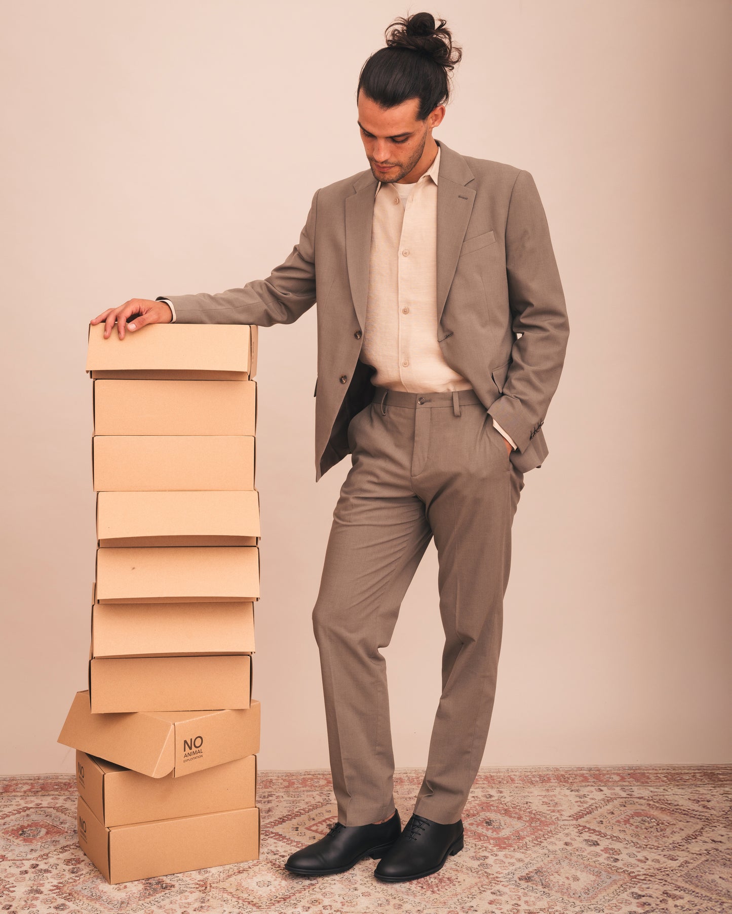 BRODY Vegane Oxford Schuhe