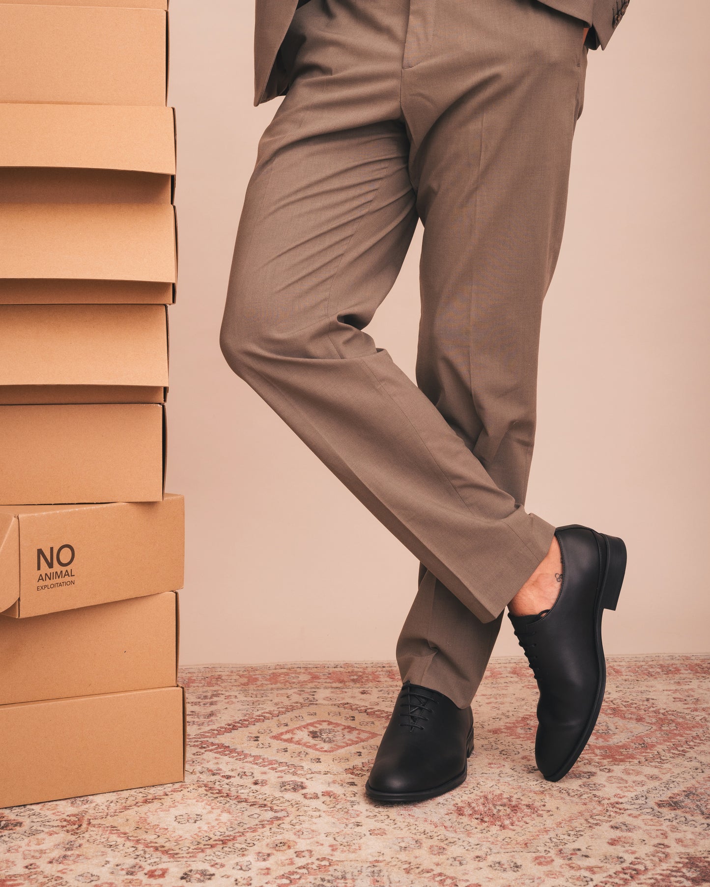 BRODY Vegane Oxford Schuhe