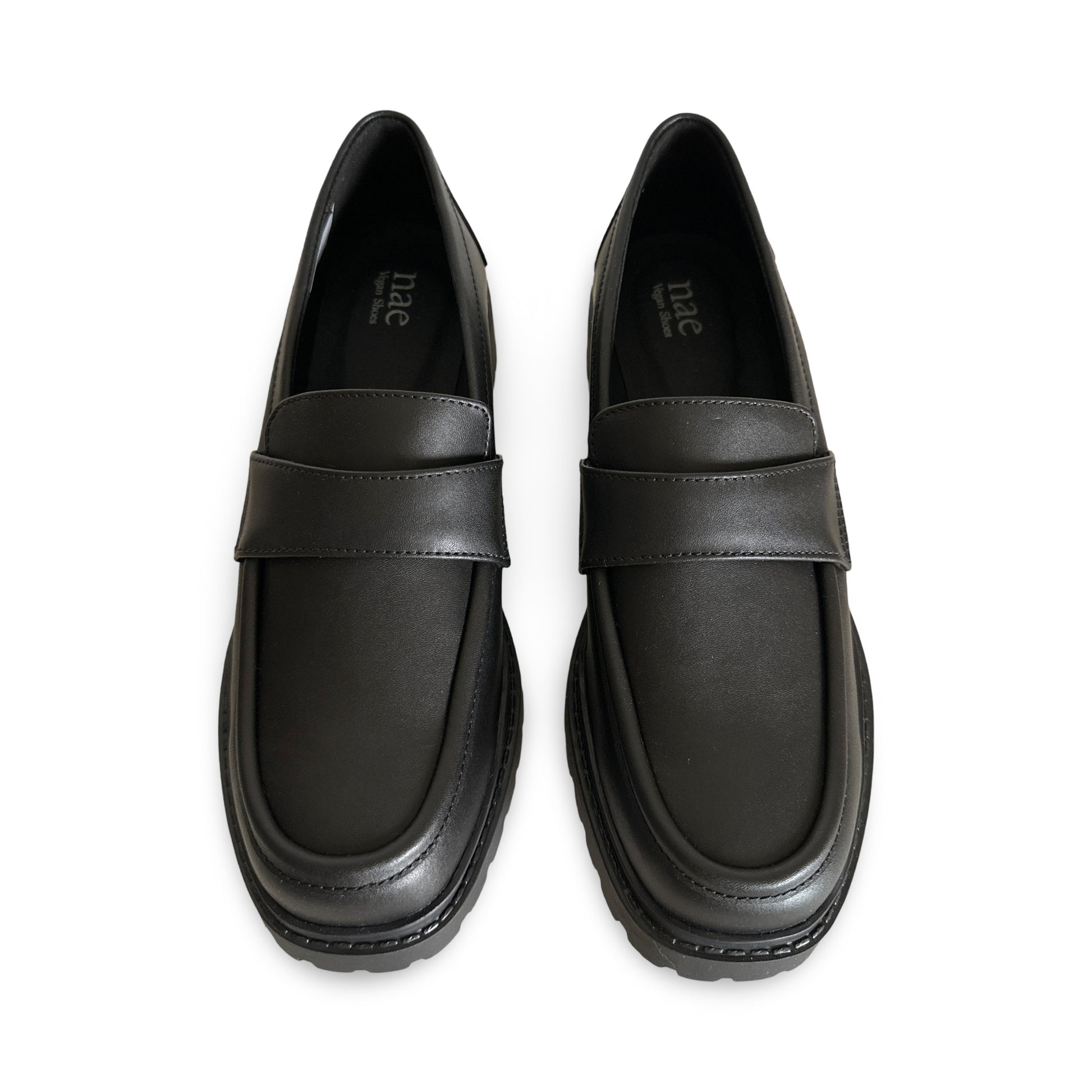 Women black moccasin