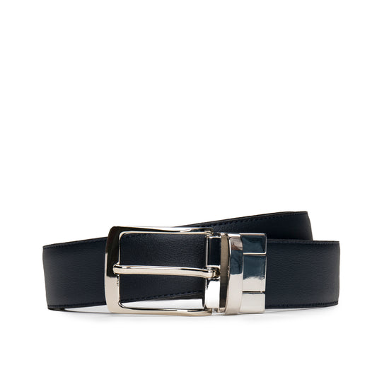 Men black belt reversible on vegan leather | NAE