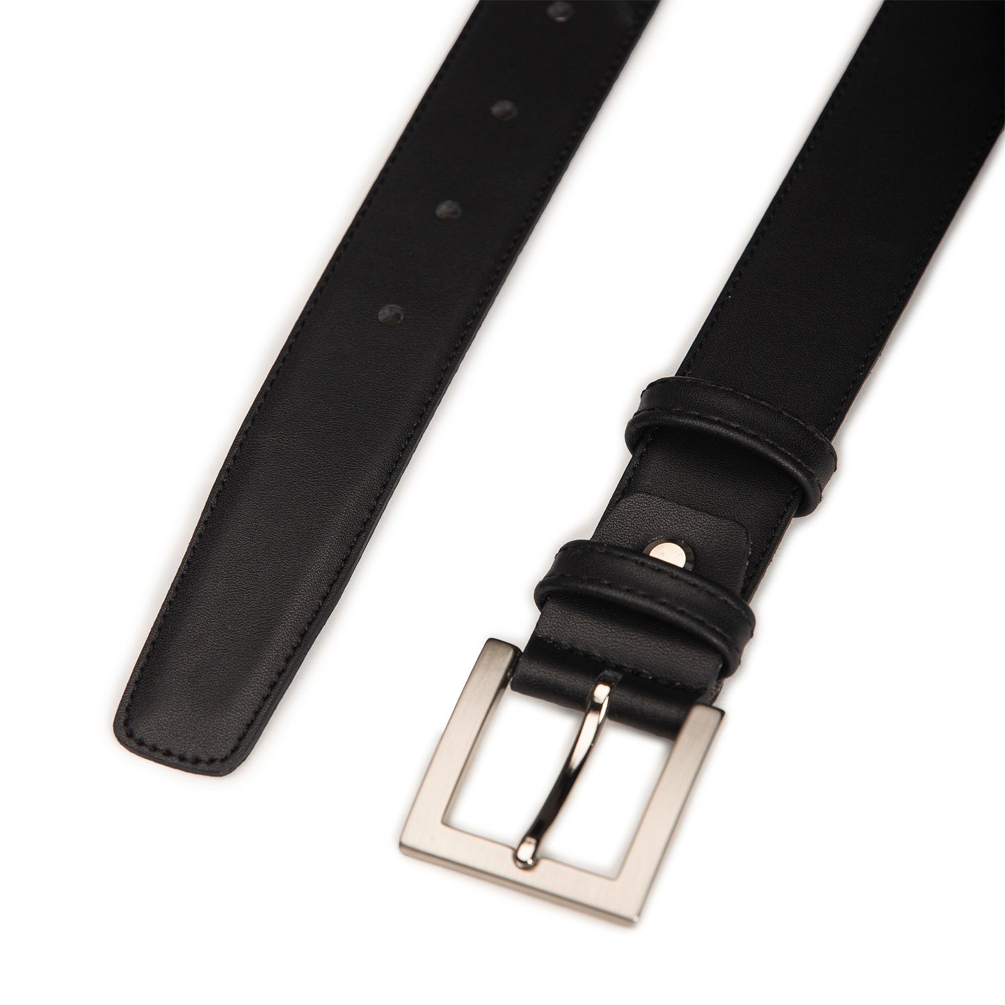 square buckle and tapered tip belt | NAE