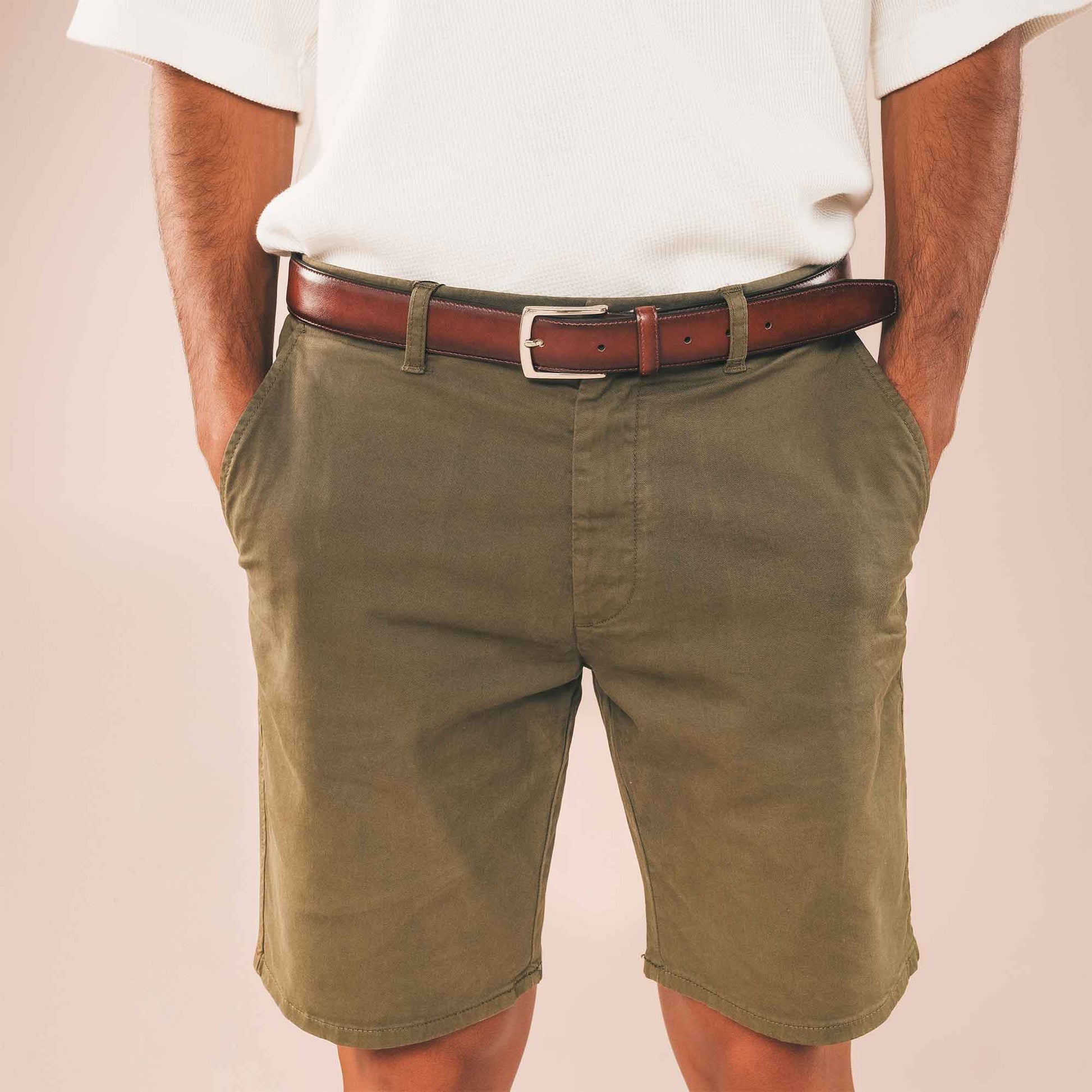 Manresa Brown Vegan Belt – NAE Vegan Shoes