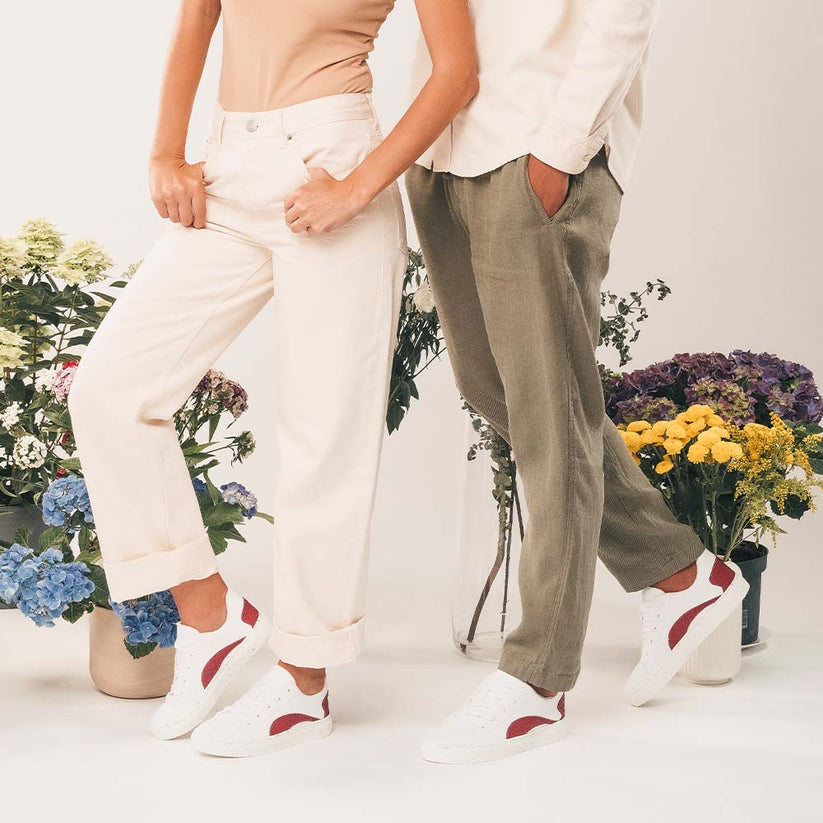 Berlin Red Vegan Sneakers