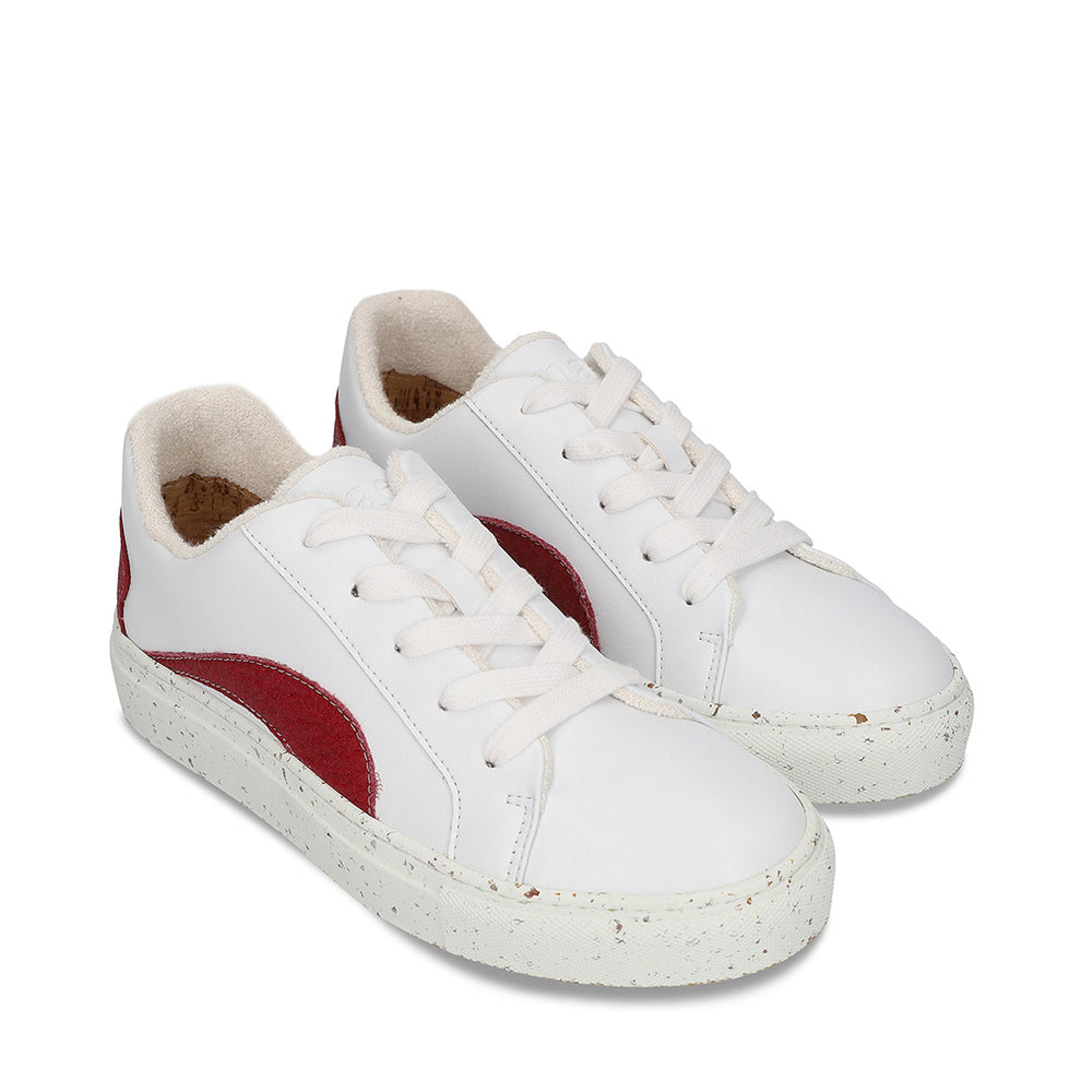 Berlin Red Vegan Sneakers main image 1