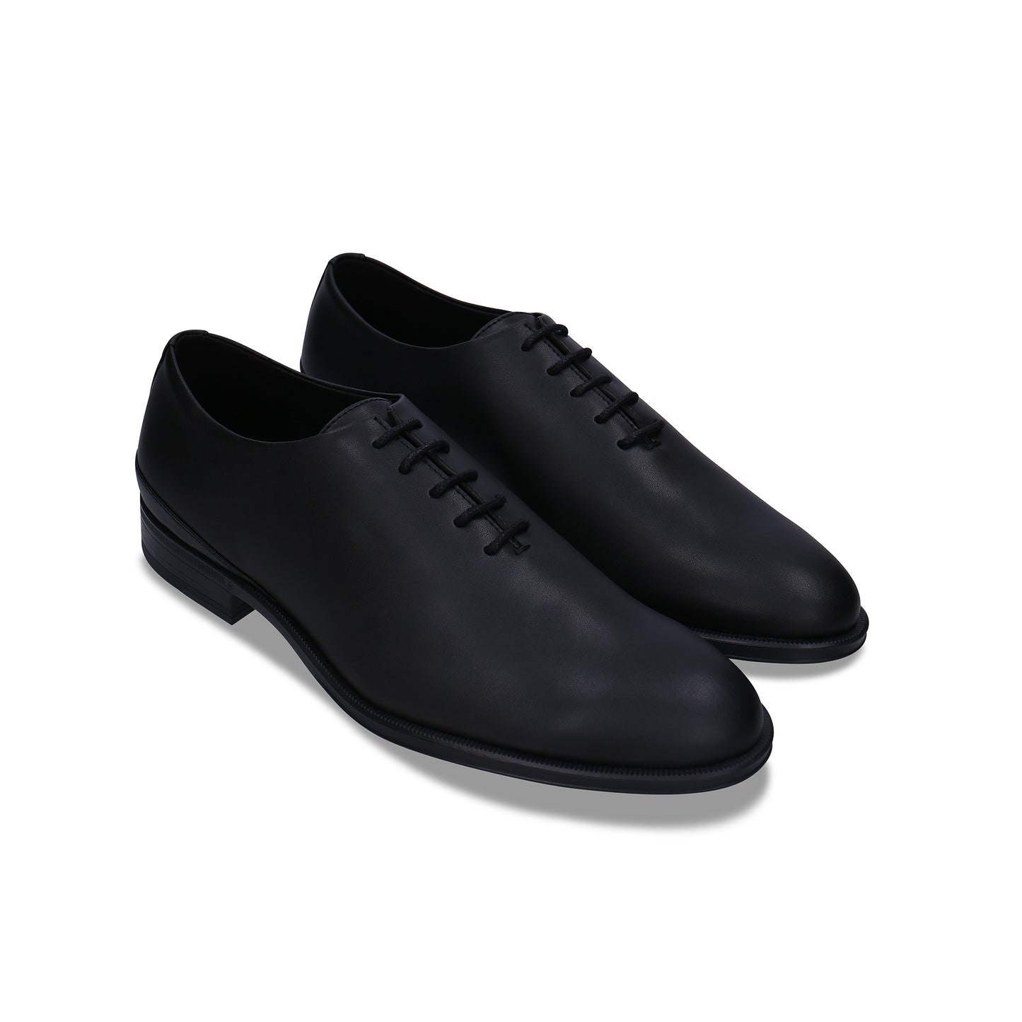 Chaussures véganes homme richelieu oxford plates Apple Skin noir habillé élégant