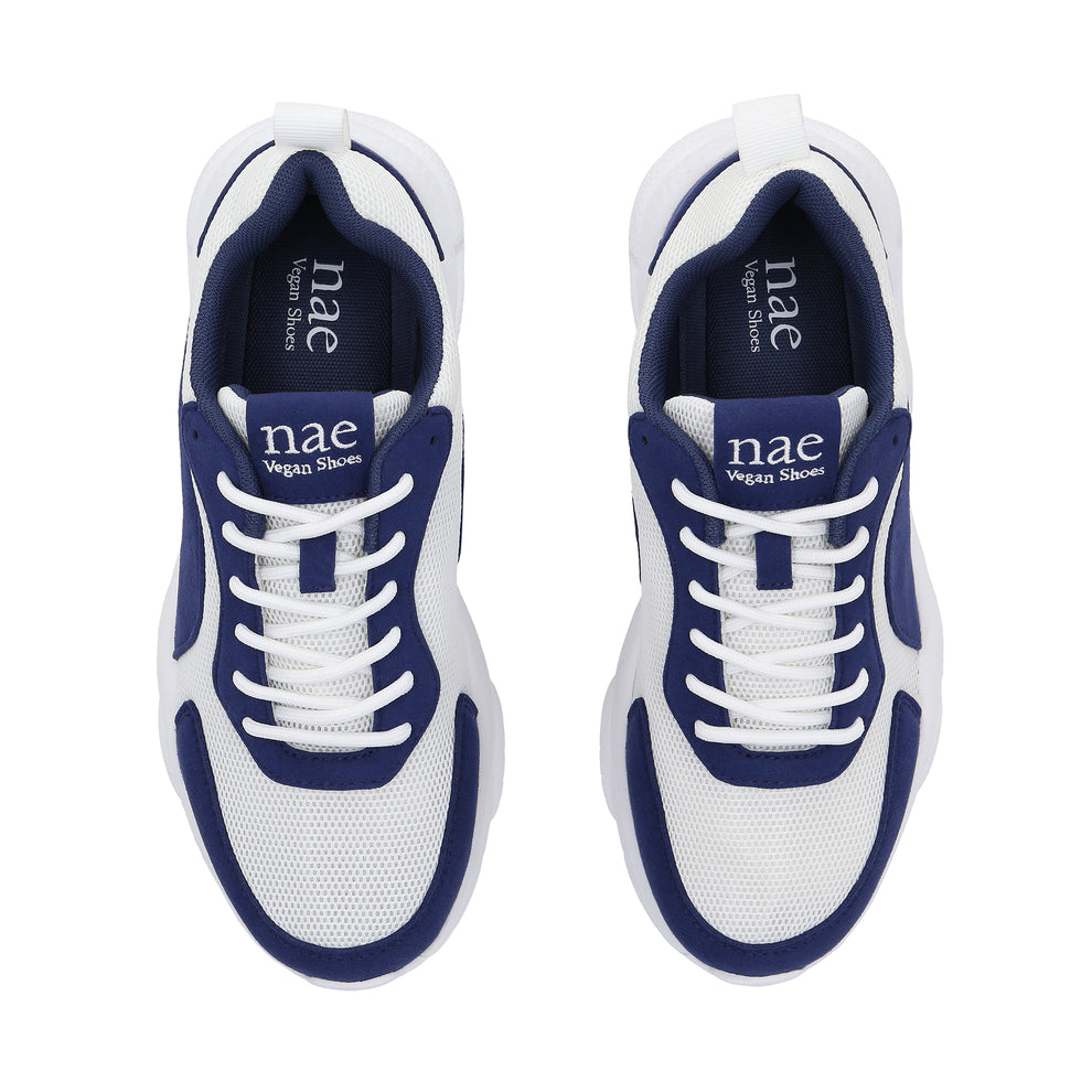 Blue Vegan Athleisure Sneakers | Recycled PET | DAN – NAE Vegan Shoes