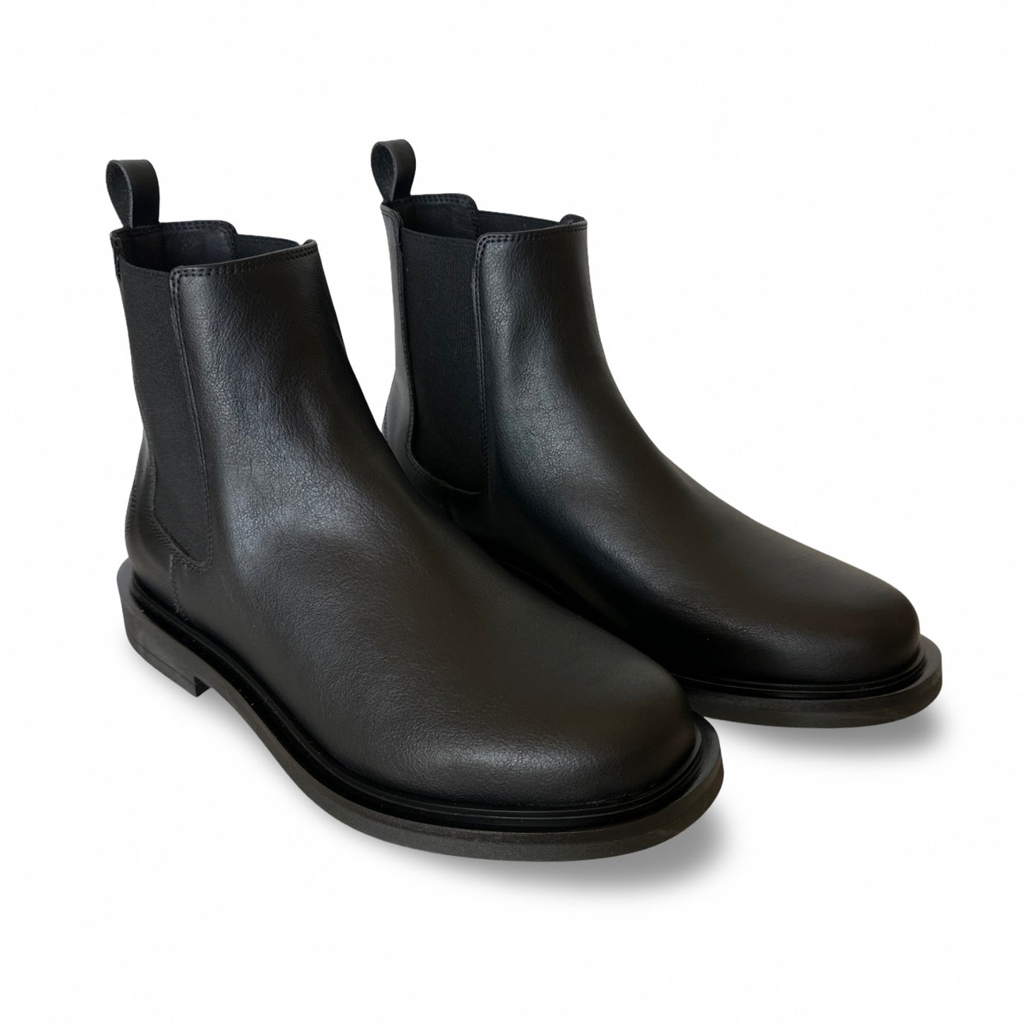 Denis Vegan Boots – Men's Chelsea Style in Black – NAE Vegan Shoes