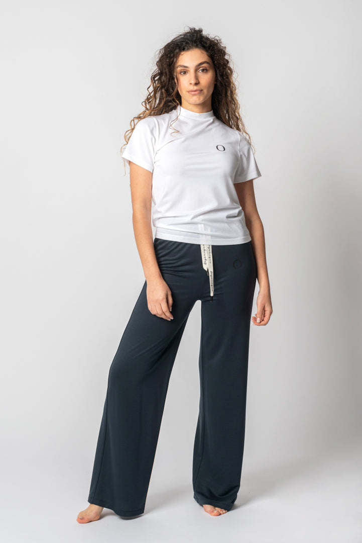 T-Shirt Bianca Girocollo - Elowen