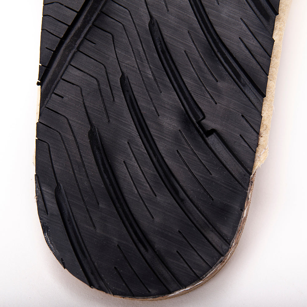 rubber car tires sole for sandals crafted from vegan and sustainable materials | NAE Shop