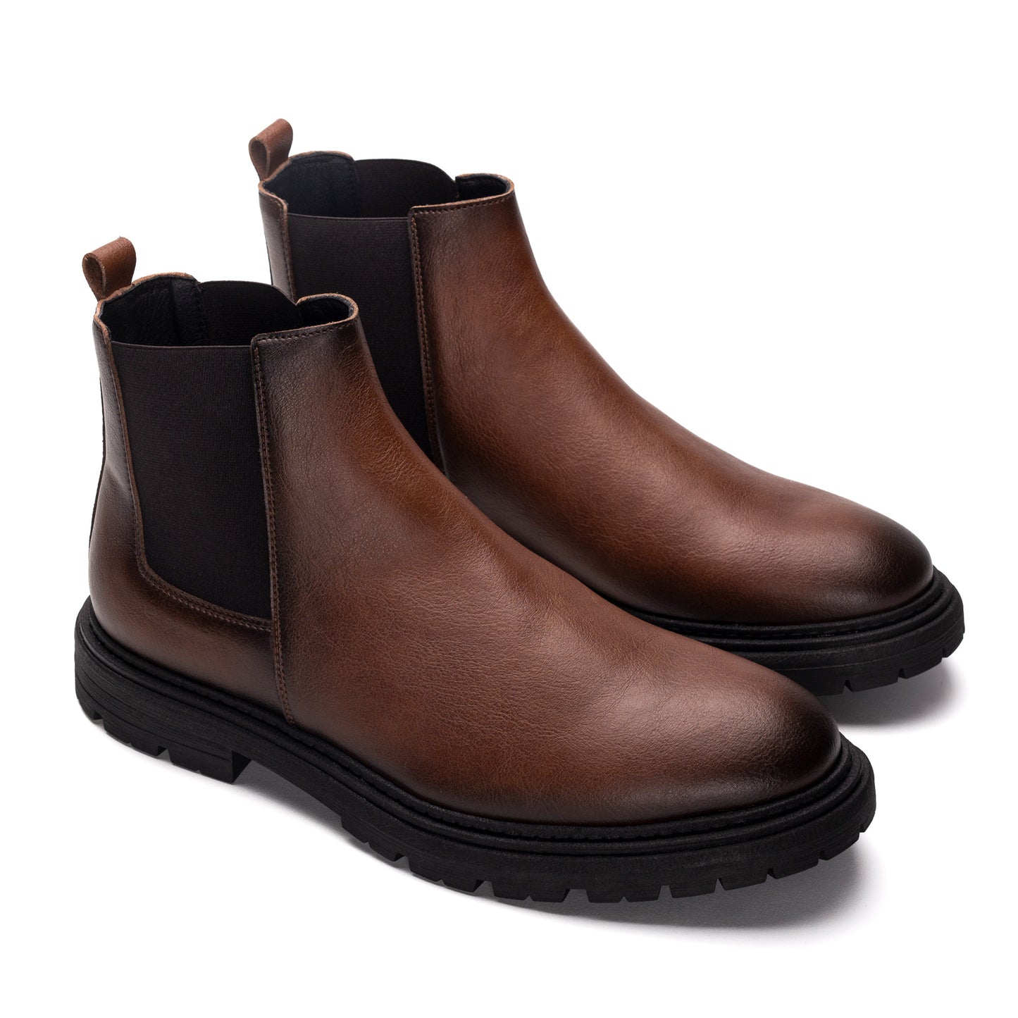 Bota vegana chelsea marrón para hombre | NAE Vegan Shoes