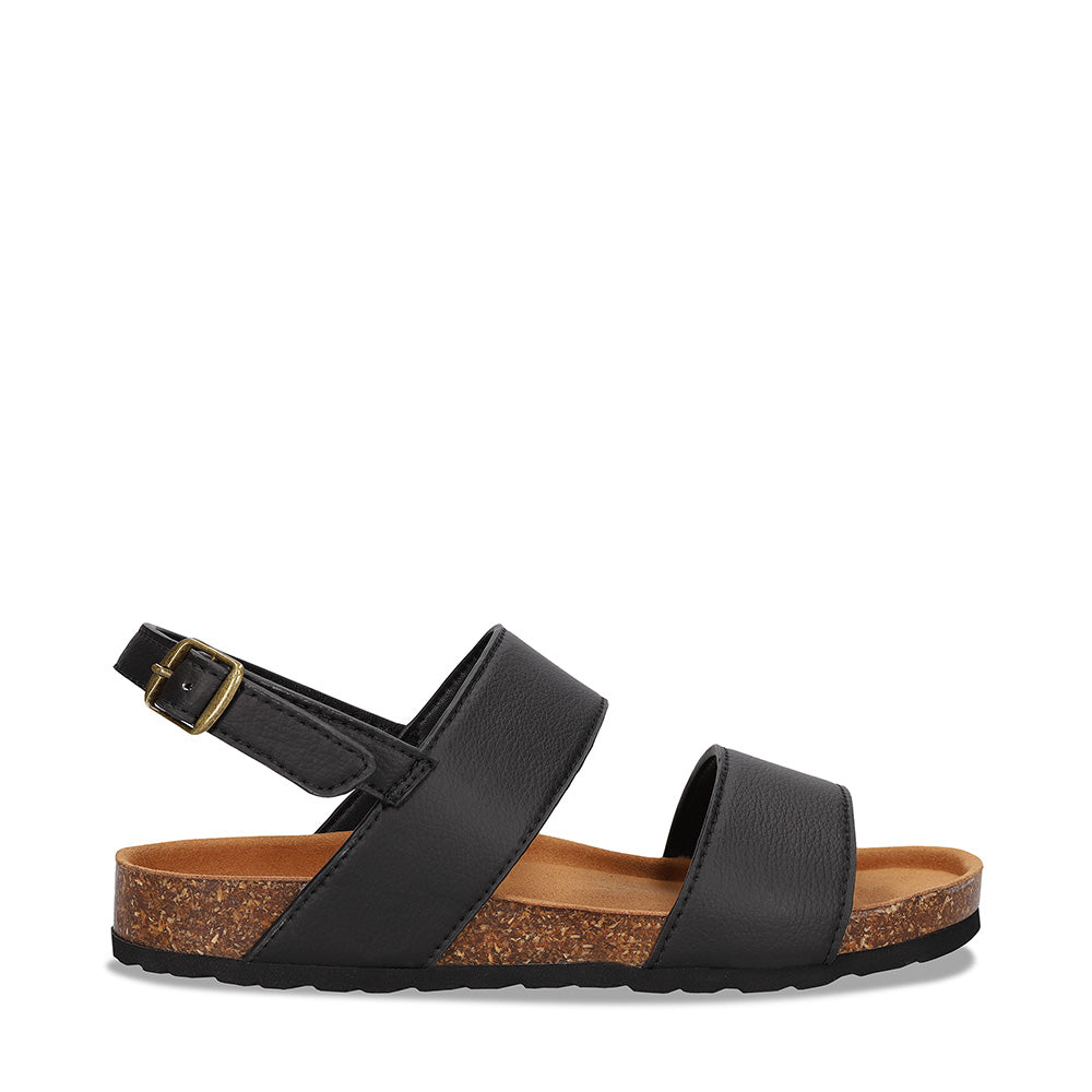 Vegan Unisex-Sandalen Slingback Riemen Schnallen Zehenoffen Gepolstert AppleSkin | NAE