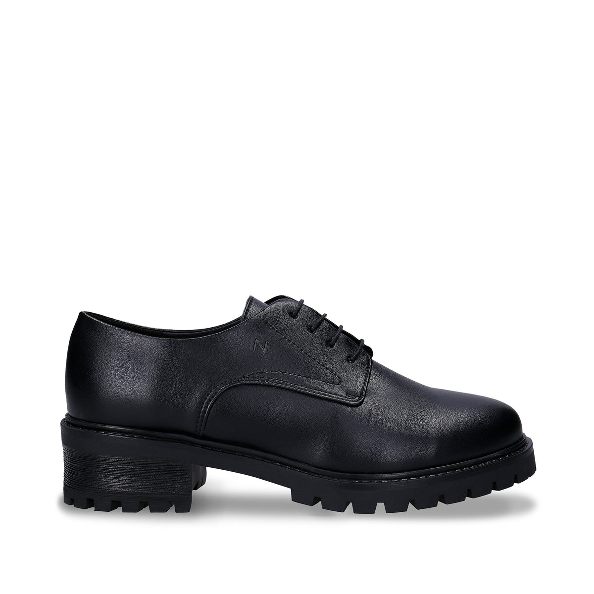 MATT & NAT MEN’S STELLAR VEGAN LEATHER DERBY SHOES IN BLACK SIZE 8 nwob Vegan Women main image 2