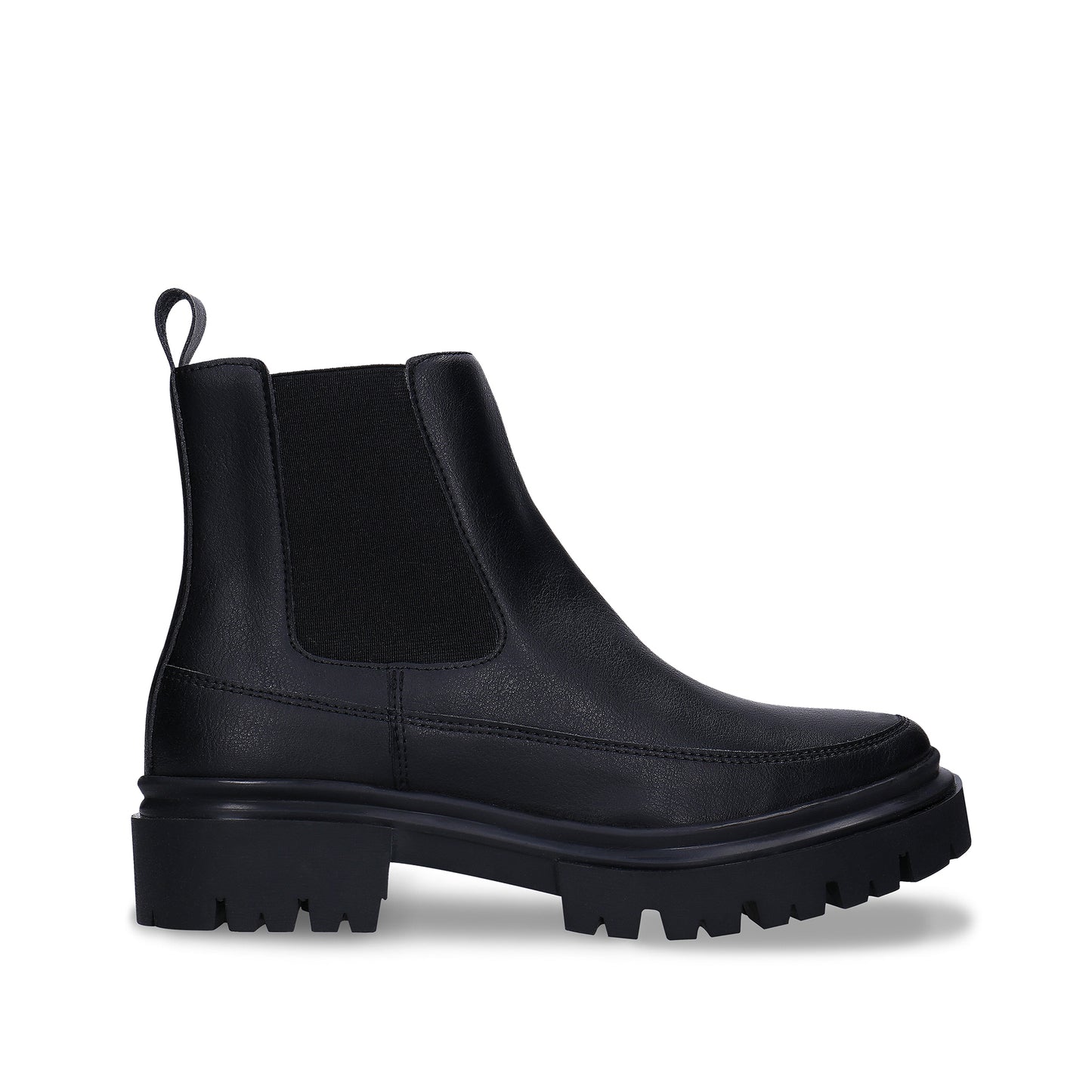 Women chelsea boots black vegan leather ankle confident lasting style | NAE Footwear