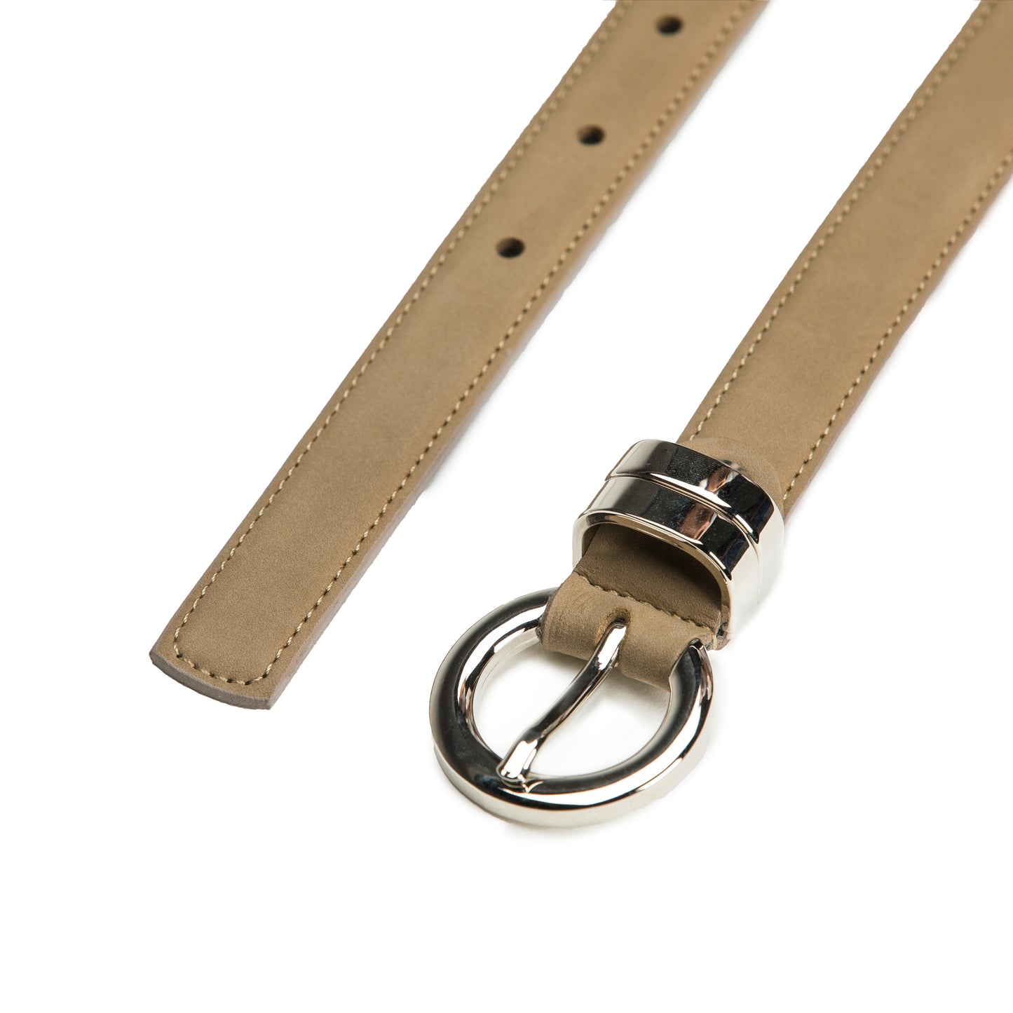 round buckle with two loops and square tip buckle | NAE